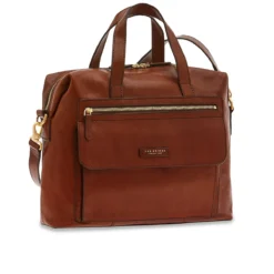 The Bridge Alberto - Aktentasche Mit Zwei Griffen Braun