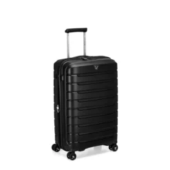 Roncato Butterfly - Trolley Erweiterbar M, Schwarz -Praktische Taschen Angebote Store compressed 1130