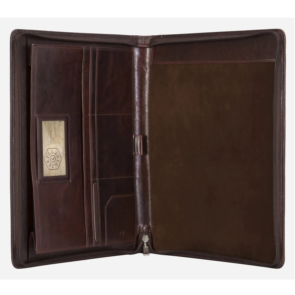 Oxford - A4 Zip Around Folder In Coffee 2 Oxford - A4 Zip Around Folder In Coffee – Bild 2