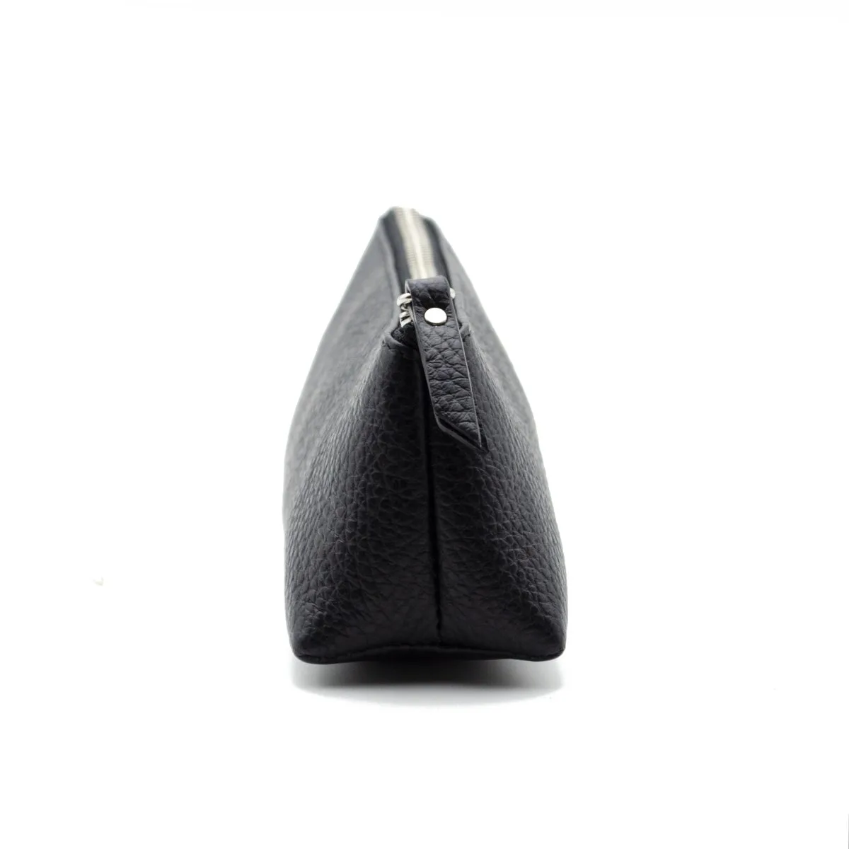 Lederetui Dreieckig Schwarz 2 Lederetui Dreieckig Schwarz – Bild 2