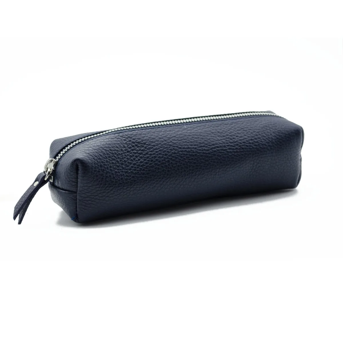 Lederetui Rechteckig Navy 1 Lederetui Rechteckig Navy