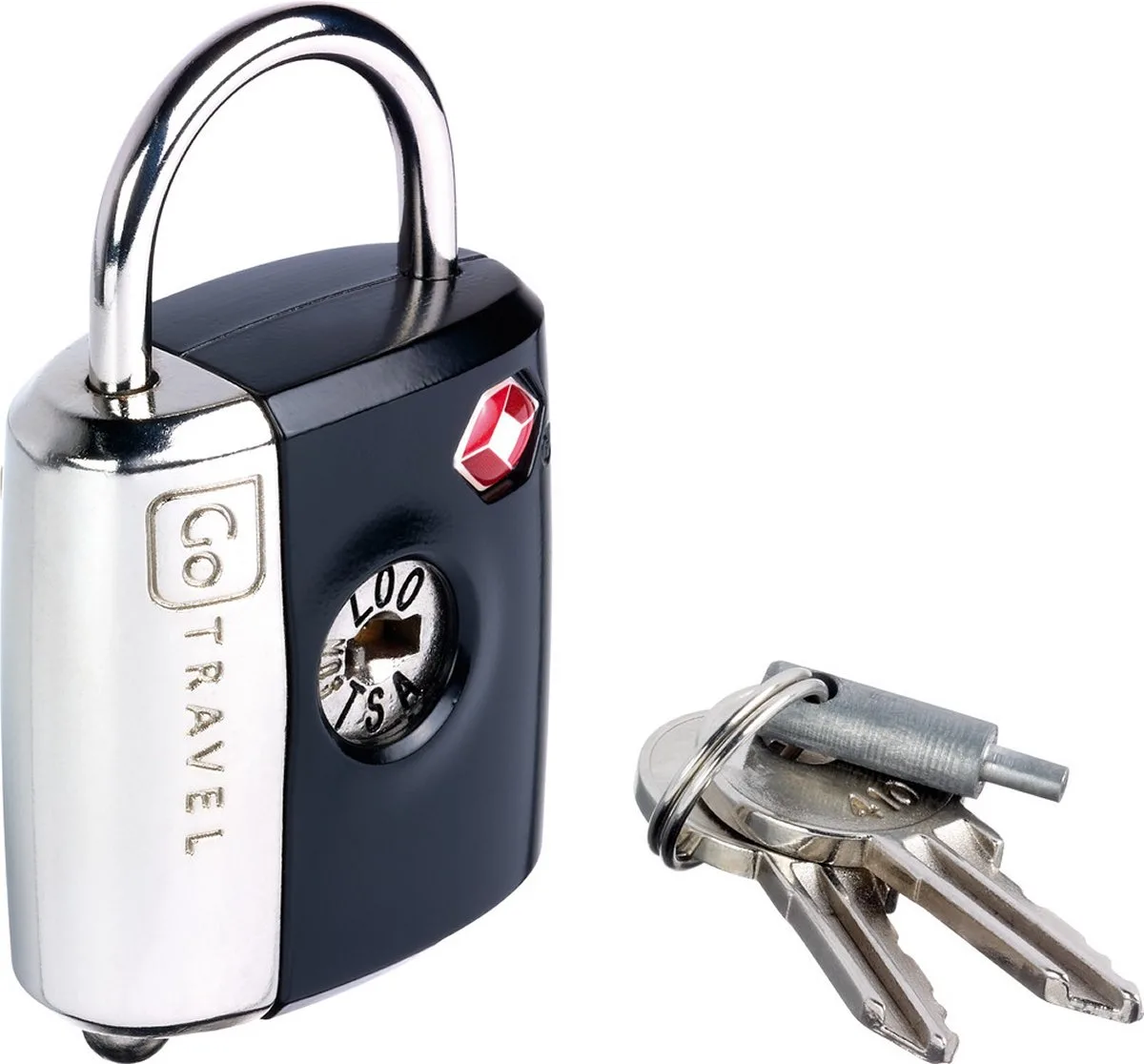 GO TRAVEL Dual Combi/Key Lock - Kofferschloss Mit Schlüssel Und Zahlencode Grau 1 GO TRAVEL Dual Combi/Key Lock - Kofferschloss Mit Schlüssel Und Zahlencode Grau