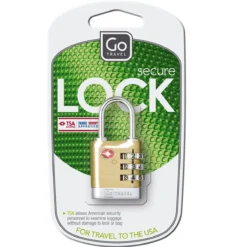 GO TRAVEL Travel Sentry Lock In Brass