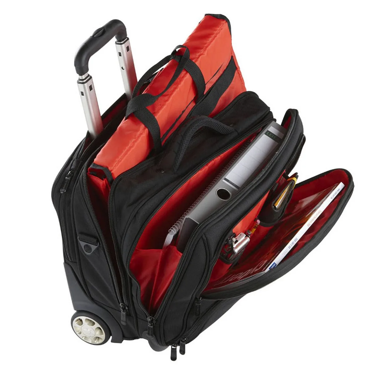 Business Trolley 44 Cm Aus Nylon In Schwarz 2 Business Trolley 44 Cm Aus Nylon In Schwarz – Bild 2