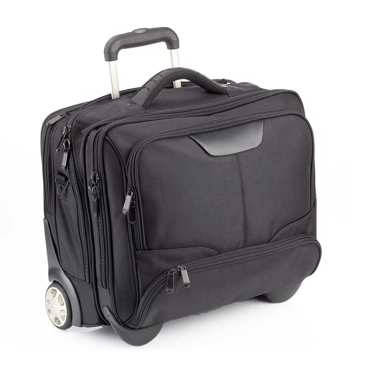Business Trolley 44 Cm Aus Nylon In Schwarz 1 Business Trolley 44 Cm Aus Nylon In Schwarz