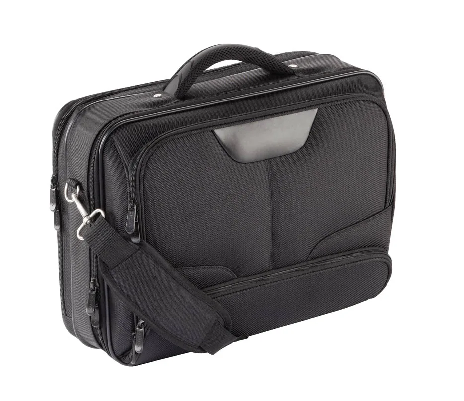 Laptopmappe 43.5cm Aus Nylon In Schwarz 1 Laptopmappe 43.5cm Aus Nylon In Schwarz