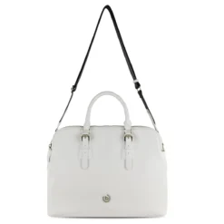 Bugatti Passione Businesstasche Weiss -Praktische Taschen Angebote Store compressed 49253140 front strap1