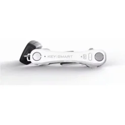 KeySmart Pro - Kompakter Schlüsselhalter Mit Tile Für 14 Schlüssel - Weiss