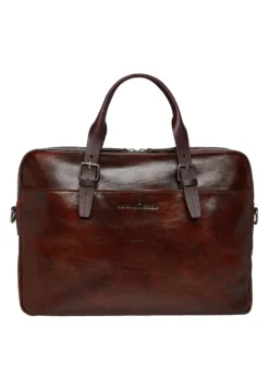 Laptoptasche 15,6" RFID Cognac