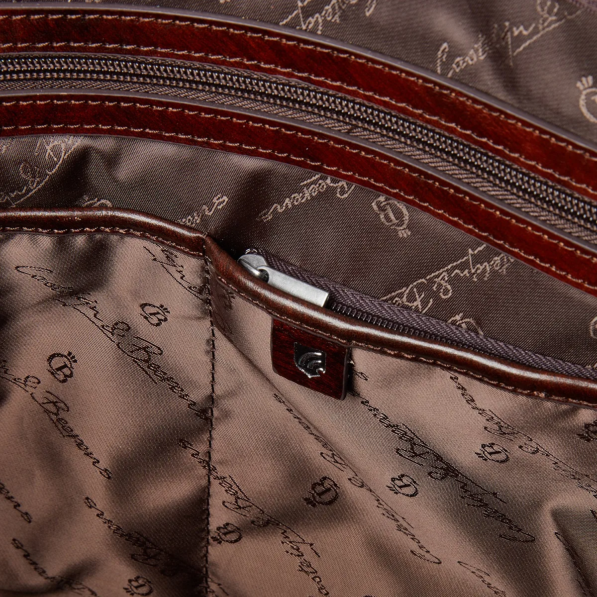 Laptoptasche 15,6" RFID Cognac 4 Laptoptasche 15,6" RFID Cognac – Bild 4