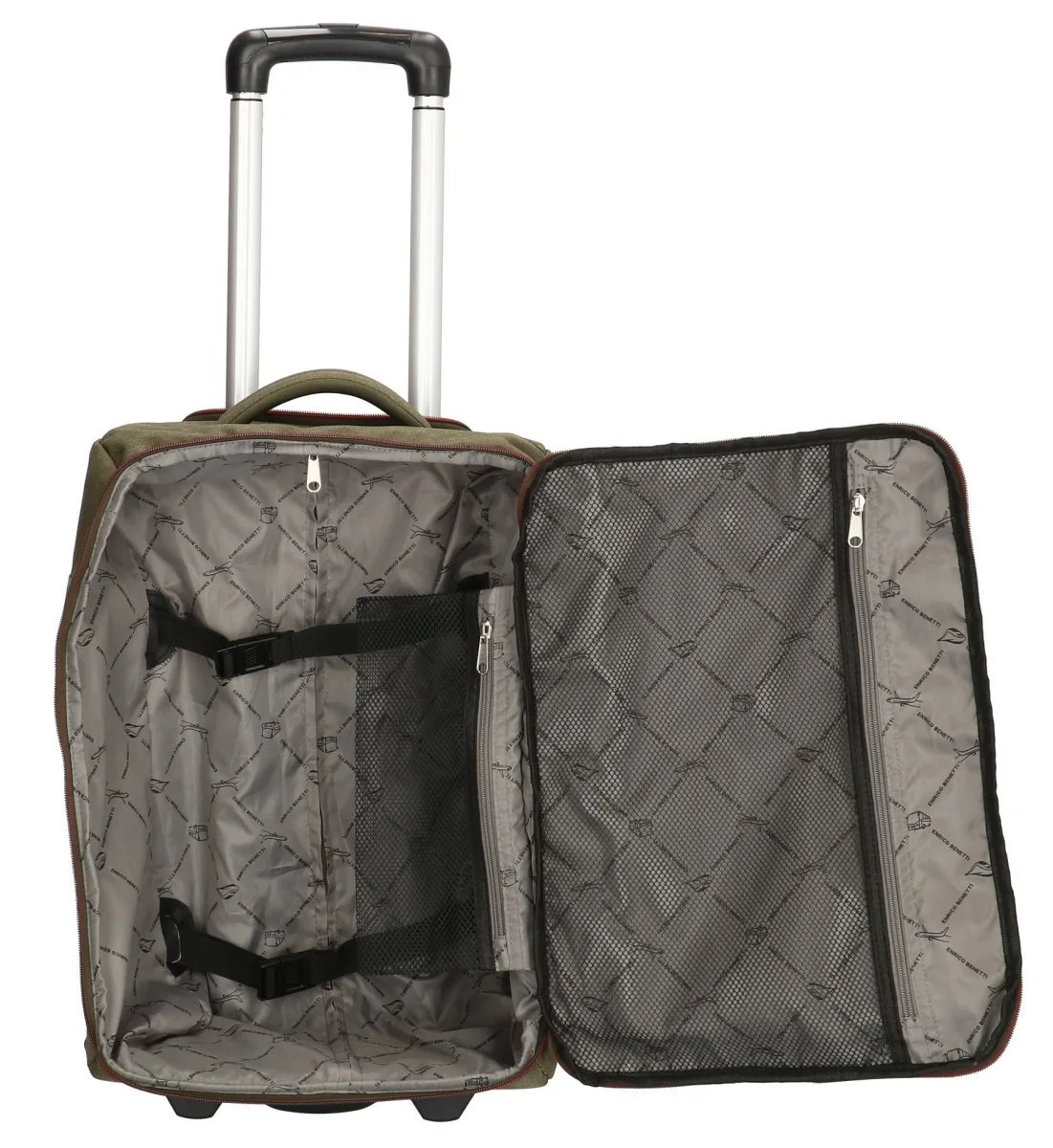 Oslo Handgepäck Trolley Olive 2 Oslo Handgepäck Trolley Olive – Bild 2