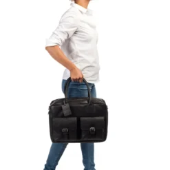 BURKELY Vintage Finn Workbag Schwarz 13 BURKELY Vintage Finn Workbag Schwarz -Praktische Taschen Angebote Store compressed 79232210 6