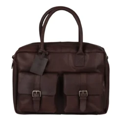 BURKELY Vintage Finn Workbag Dunkelbraun