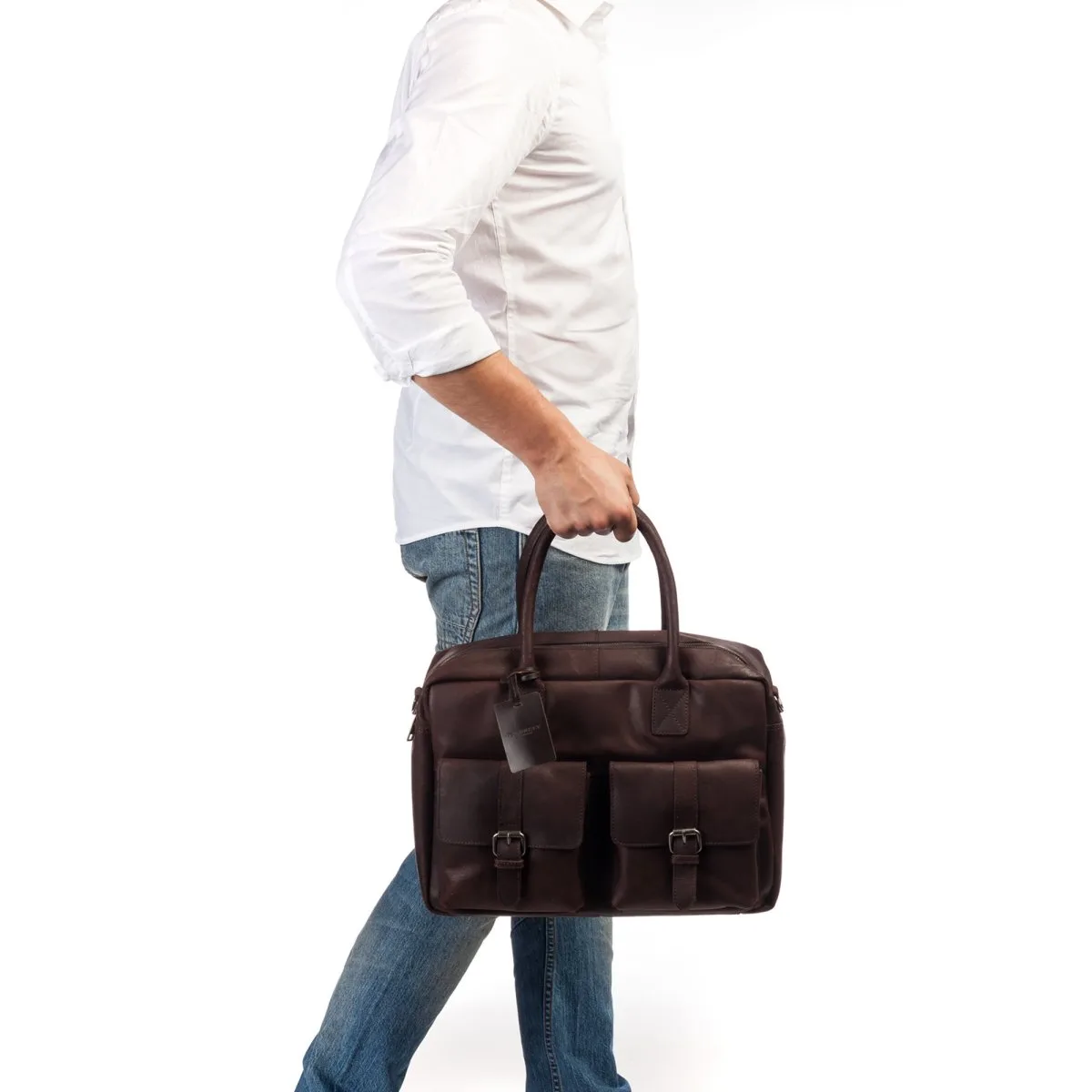 BURKELY Vintage Finn Workbag Dunkelbraun 6 BURKELY Vintage Finn Workbag Dunkelbraun – Bild 6