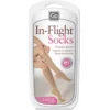GO TRAVEL Flight Socks - Kompressionsstrümpfe L - BEIGE