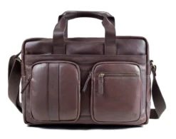 Leder-Aktentasche