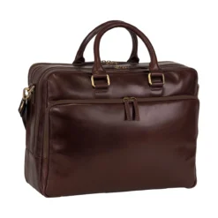 Leonhard Heyden Cambridge - RV-Aktenmappe Rotbraun, 3 Fächer