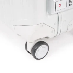 Piquadro Ultra Slim Grosser Koffer Grau/Leder -Praktische Taschen Angebote Store compressed BV4425ALU GRCU DETT3