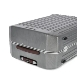 Piquadro PQ-Light - Ultra Slim Mittelgrosser Hartschalentrolley Schwarz/Leder -Praktische Taschen Angebote Store compressed BV4427PQLM NCU 9 DETT5