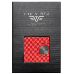 Doubelwallet Click & Slide Rhombus Coral/Silver -Praktische Taschen Angebote Store compressed Bild1163