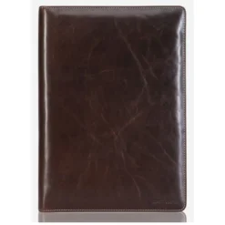 Oxford - A4 Zip Around Folder In Coffee