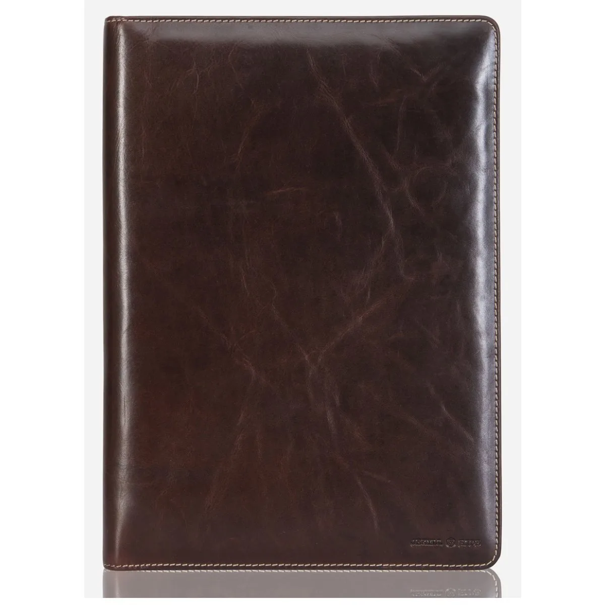 Oxford - A4 Zip Around Folder In Coffee 1 Oxford - A4 Zip Around Folder In Coffee