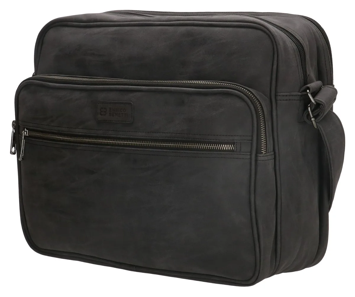 Laptop-Schultertasche Madrid 15" Schwarz 3 Laptop-Schultertasche Madrid 15" Schwarz – Bild 3