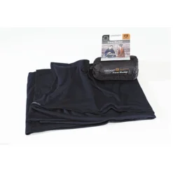 Cocoon Reisedecke Aus Merino Wolle Und Seide In Graphit Blau