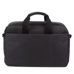 Business Tasche Leather WORKBAG In Charcoal Black