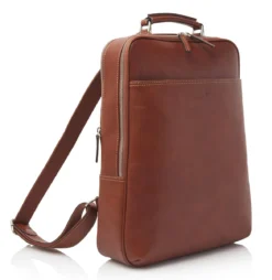 Verona Laptoprucksack 15,6" Hellbraun -Praktische Taschen Angebote Store compressed Bild3120