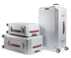 Piquadro Ultra Slim Grosser Koffer Grau/Leder -Praktische Taschen Angebote Store compressed Bild3122