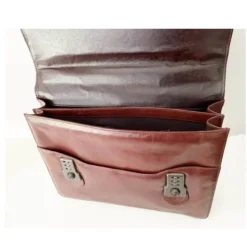 Aktenmappe 42 Cm Aus Rindleder Mit Reiterschloss -Praktische Taschen Angebote Store compressed Bild5105