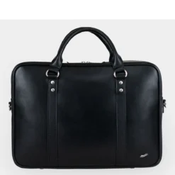 F26 - Double Laptoptasche In Schwarz