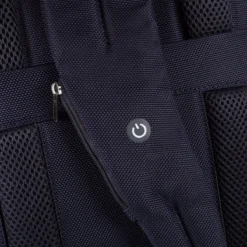 Piquadro Laptoprucksack Aus Rezykliertem Stoff Mit LED Licht Blau -Praktische Taschen Angebote Store compressed CA3214BR2L BLU DETT2