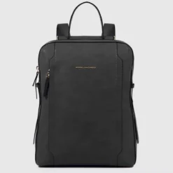 Piquadro Laptoprucksack Mit IPad-Fach Schwarz