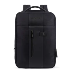 Piquadro Ausdehnbarer, Schmaler Laptoprucksack Mit IPad®-Fach In Blau 42 Cm