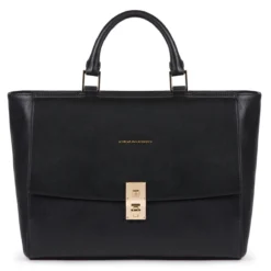 Piquadro Dafne - Damenlaptoptasche Schwarz