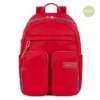 Piquadro Ryan - Laptoprucksack Aus Rezykliertem Stoff In Rot