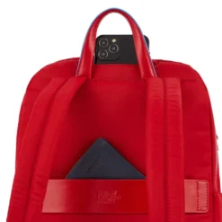 Piquadro Ryan - Laptoprucksack Aus Rezykliertem Stoff In Rot -Praktische Taschen Angebote Store compressed CA5705RY R 7