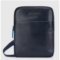Piquadro Blue Square - IPad Crossbody Bag Blau