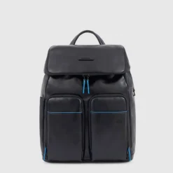 Piquadro B2 Revamp - Laptoprucksack 14" Mit IPad-Halter In Nachtblau