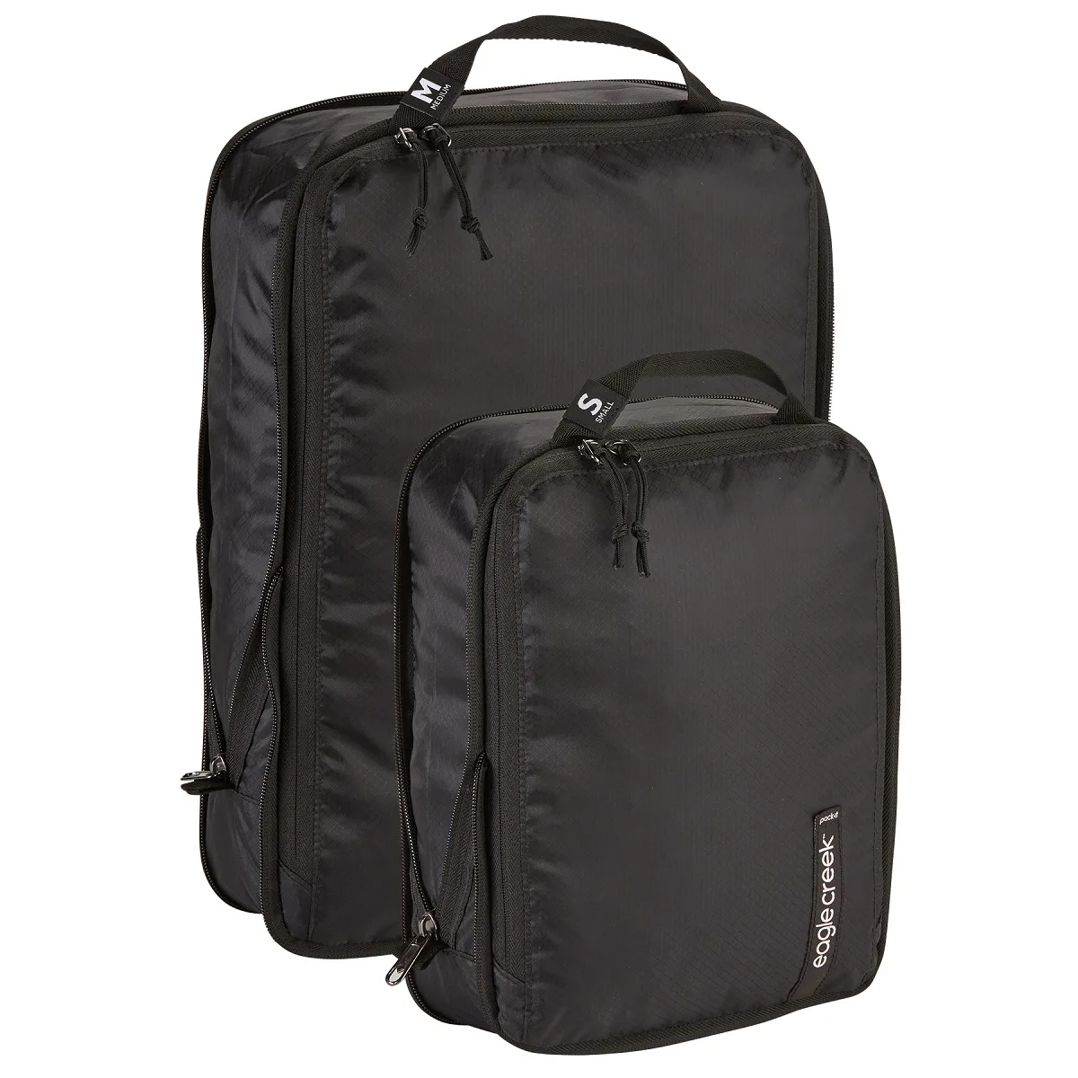 Eagle Creek Pack-It Isolate Compression Cube Set S/M, Schwarz 1 Eagle Creek Pack-It Isolate Compression Cube Set S/M, Schwarz