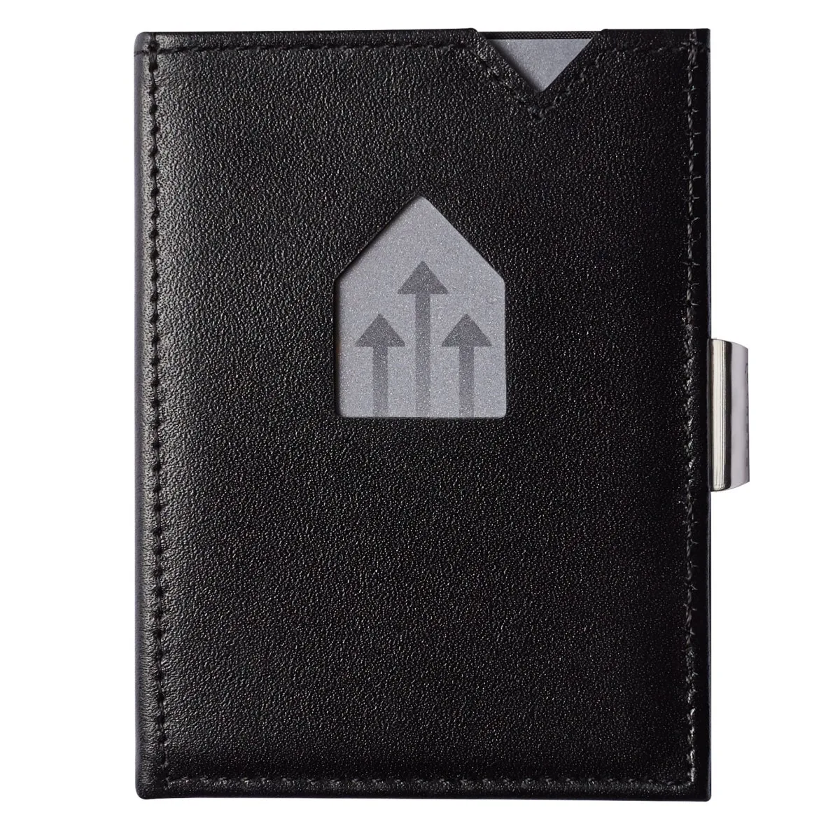 Exentri Wallet Leder Schwarz Für 10 Karten 1 Exentri Wallet Leder Schwarz Für 10 Karten