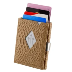 Exentri Wallet Leder Desert Cobra Für 20 Karten -Praktische Taschen Angebote Store compressed EXD335 desertcobra front cardsHR 2000x