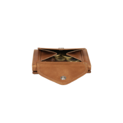 Exentri Multiwallet Leder Sand Für 5-10 Karten -Praktische Taschen Angebote Store compressed EXM507 back open coinpocketMR1