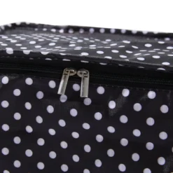 Lucy Travel Packing Cube Set Black With Polka Dots -Praktische Taschen Angebote Store compressed JNTO1 BLW4