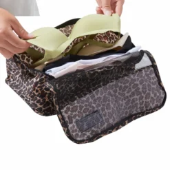Lucy Travel Packing Cube Set Gold Leopard -Praktische Taschen Angebote Store compressed JNTO1 GO8