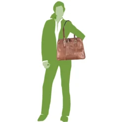 Farfalla Aktentasche In Testa Di Moro -Praktische Taschen Angebote Store compressed NC 132133 02072