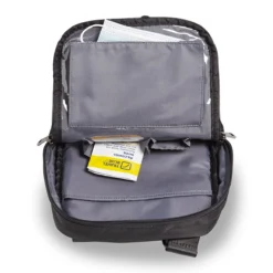 Pure - Messenger Bag L Schwarz -Praktische Taschen Angebote Store compressed PURE black tasche2 inside min