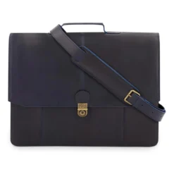 Aktentasche Sierra Schwarzblau Stripes